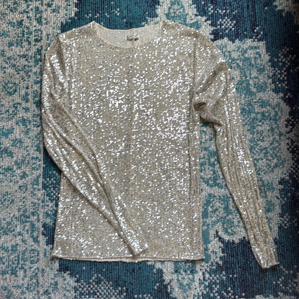 Free People Gold Rush Long Sleeve